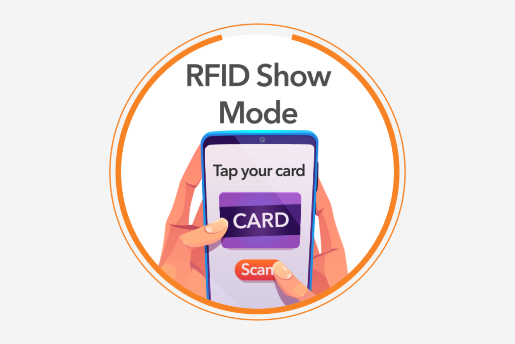 RFID show mode