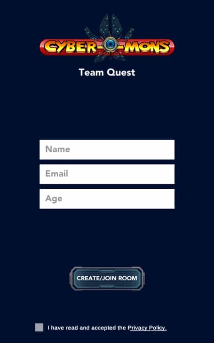 registration team quest