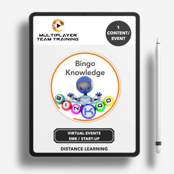 virtual events knowldege bingo