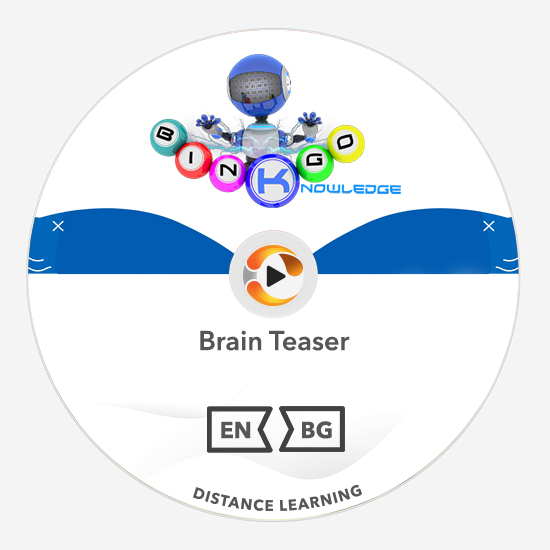 brain teaser knowledge bingo
