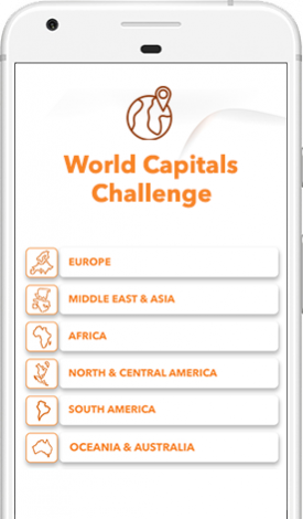 World capitals challenge