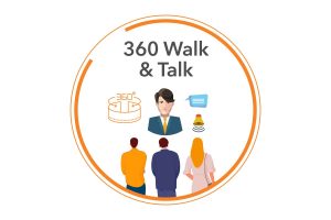 360 Walk & Talk white